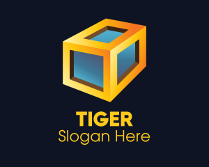 Gaming - 3D Prism Cargo logo design