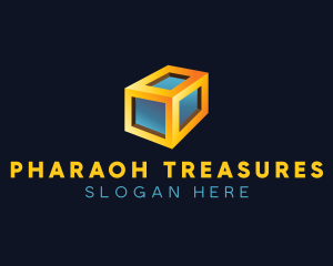 3D Prism Cargo logo design