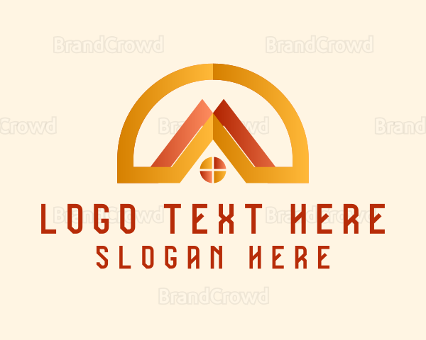 Orange Arch Roof Logo