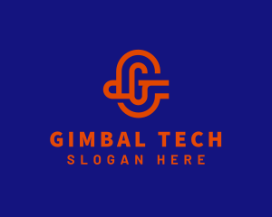 Digital Tech Letter G logo design