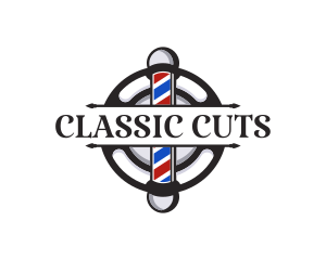 Masculine Barber Signage  logo design