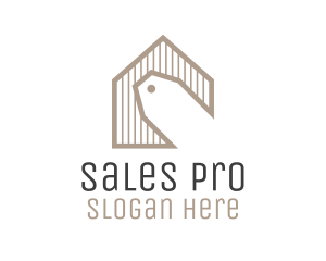 Home Sale Price Tag logo design