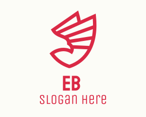 Red Eagle Shield Logo