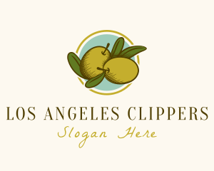 Agriculture - Organic Olive Fruit logo design