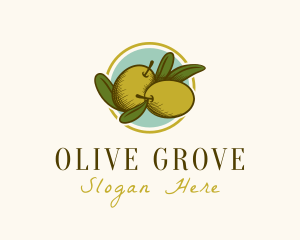Olive - Organic Olive Fruit logo design