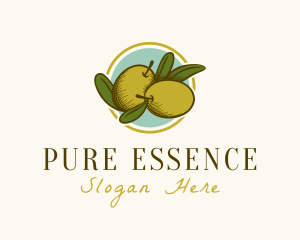 Ingredient - Organic Olive Fruit logo design