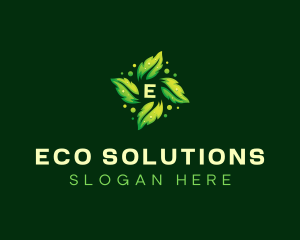 Eco Leaves Environment logo design