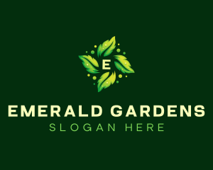 Eco Leaves Environment logo design