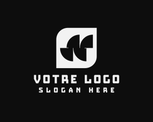 Industrial Logistics Mover Letter N  Logo