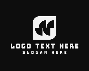 Industrial Logistics Mover Letter N  Logo