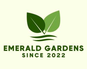 Natural Herb Garden logo design