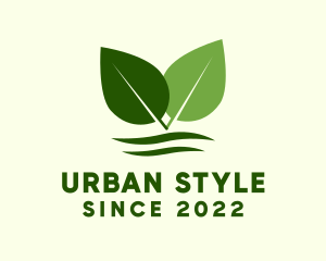 Eco - Natural Herb Garden logo design