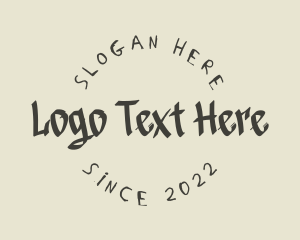 Mural - Handwritten Urban Business logo design