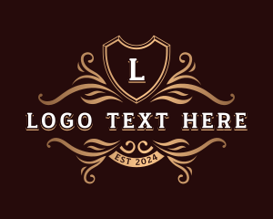 Luxury - Luxury Shield Crest logo design