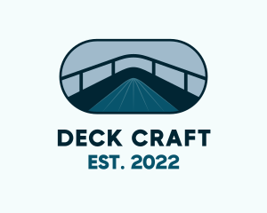 Sailing Boat Yacht Deck logo design