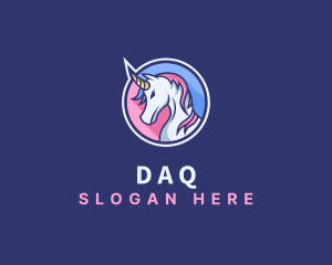 Unicorn Mythical Creature Logo