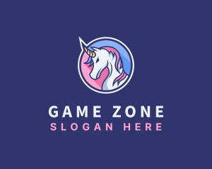 Unicorn Mythical Creature logo design