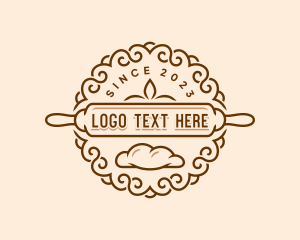 Chef - Rolling Pin Bread Cafe logo design