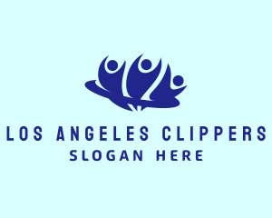 People - People Community Recruitment logo design