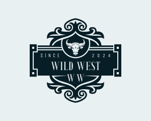 Saloon Western Cowboy logo design