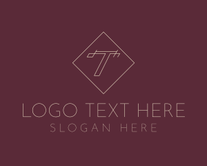 Upscale Boutique Letter T Logo