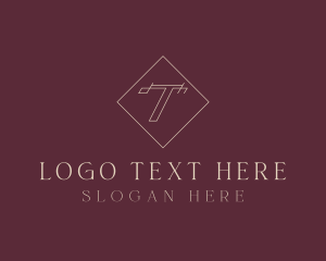 Expensive - Upscale Boutique Letter T logo design