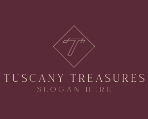 Upscale Boutique Letter T logo design