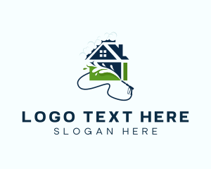 Pressure Washing - Pressure Washer House Cleaning logo design