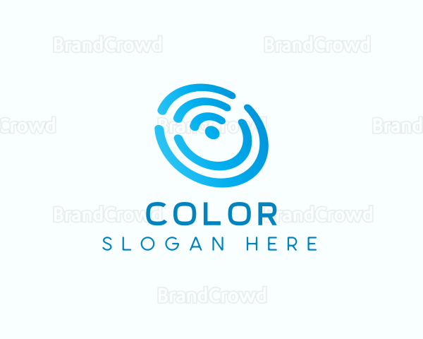 Internet Network Signal Logo