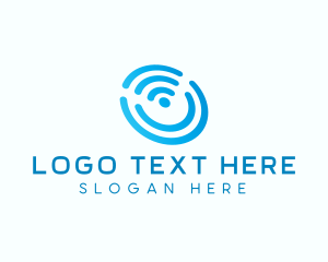 Web - Internet Network Signal logo design