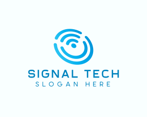 Signal - Internet Network Signal logo design