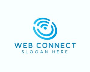 Internet Network Signal logo design