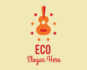 Acoustic Guitar Star  Logo