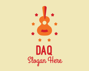Acoustic Guitar Star  Logo