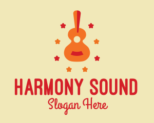 Acoustic - Acoustic Guitar Star logo design