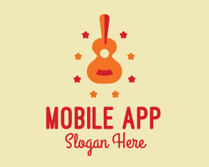 Singer - Acoustic Guitar Star logo design