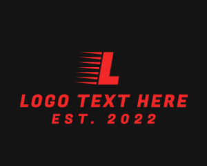 Moving - Express Logistic Transportation logo design