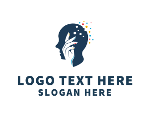 Brain - Psychology Mental Health logo design