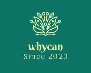 Vegan - Plant Natural Leaf logo design