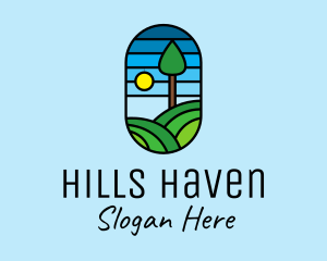 Nature Hills Mosaic  logo design