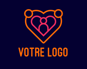 Heart Family Community Logo