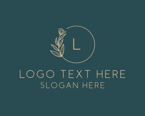 Decoration - Elegant Floral Wedding logo design