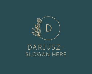 Elegant Floral Wedding Logo