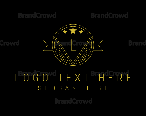 Luxury Gold Star Logo