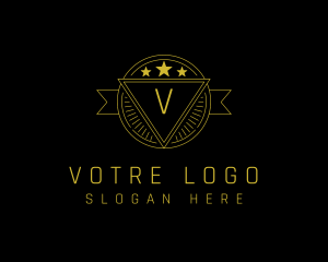 Luxury Gold Star  logo design