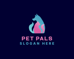 Pet Dog Cat Veterinary logo design