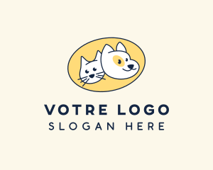 Cat & Dog Veterinary Logo