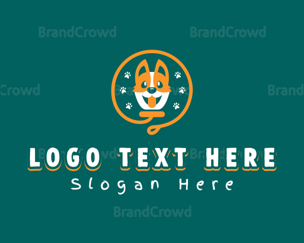 Puppy Dog Leash Logo