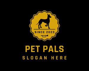 Hound Dog Pet Show logo design