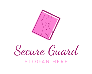 Dermatologist - Pink Sexy Woman logo design